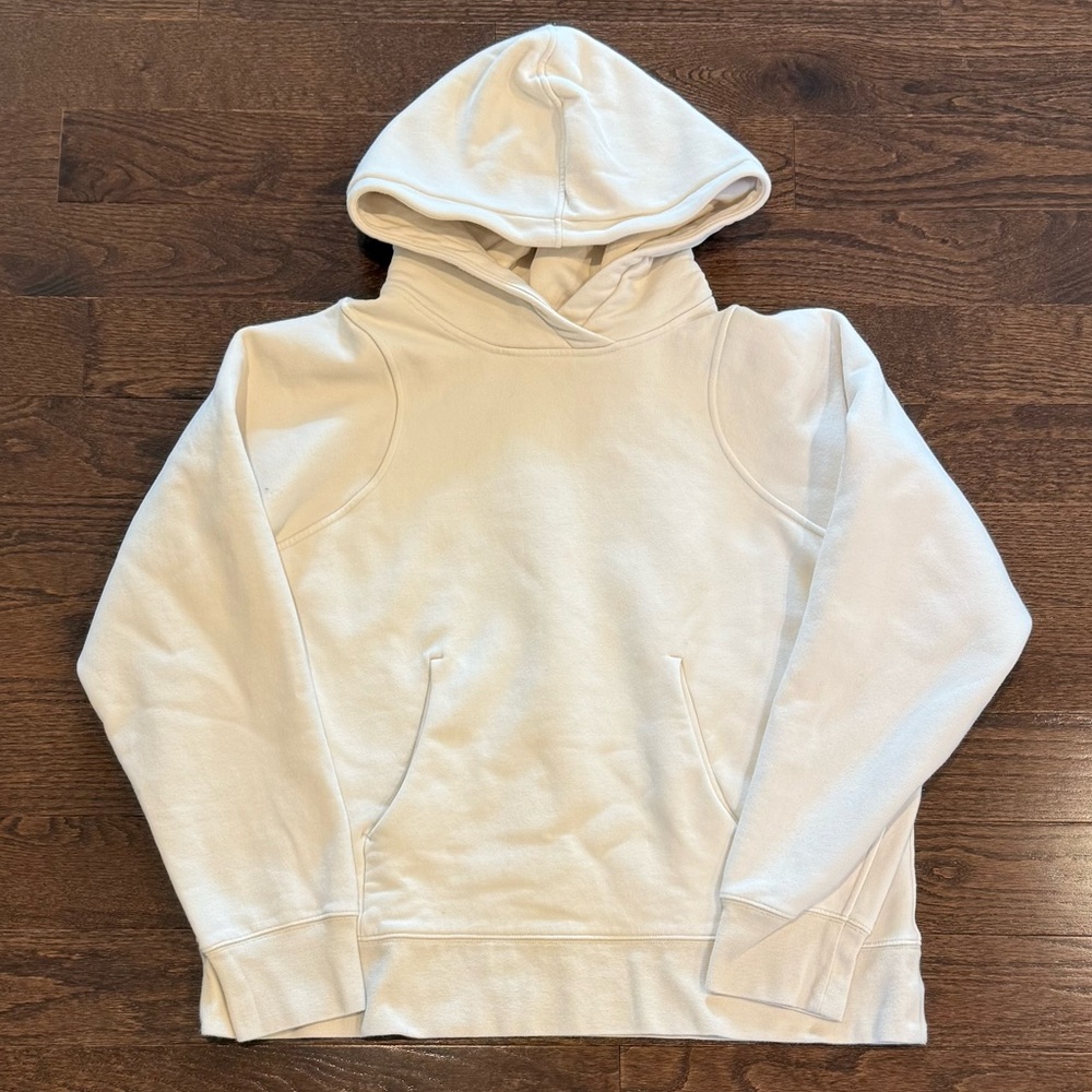 Lululemon Loungeful Hoodie - White Opal, Size Medium (8)